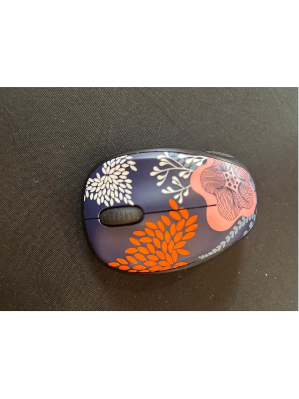 Logitech M317c Wireless Mouse Optical Floral Blue Pink Orange + Receiver #S68